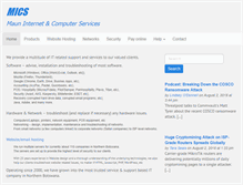 Tablet Screenshot of micsbotswana.com